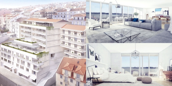 SANJOSE Portugal construir el edificio residencial Santos Design en Lisboa