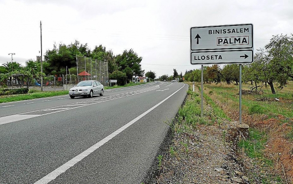 SANJOSE realizar la Fase I del acceso a Lloseta desde la MA-13 en Palma de Mallorca 