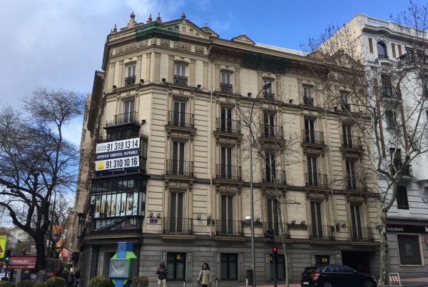SANJOSE will refurbish building at 31, Goya St. in Madrid