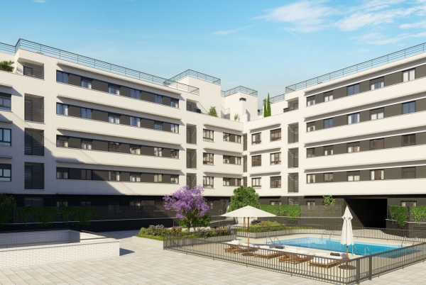 SANJOSE construir las 96 viviendas del residencial Este de los Fresnos en Torrejn de Ardoz, Madrid