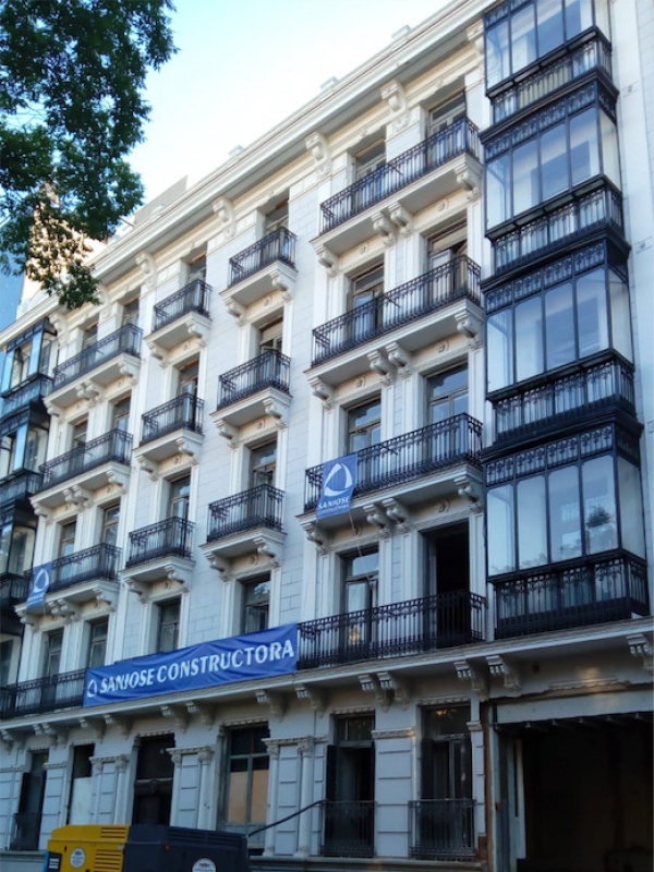 SANJOSE ampliar y acondicionar el edificio de oficinas Paseo de La Castellana 16 de Madrid