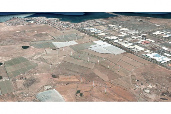 SANJOSE realizar las instalaciones elctricas de tres parques elicos (36,9 MW) en Las Palmas de Gran Canaria