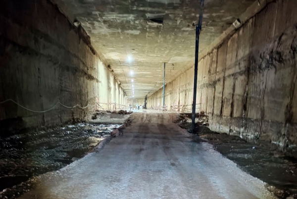 SANJOSE réalisera divers chantiers auxiliaires dans le tunnel du Nouveau Terminal de Conteneurs de Cadix