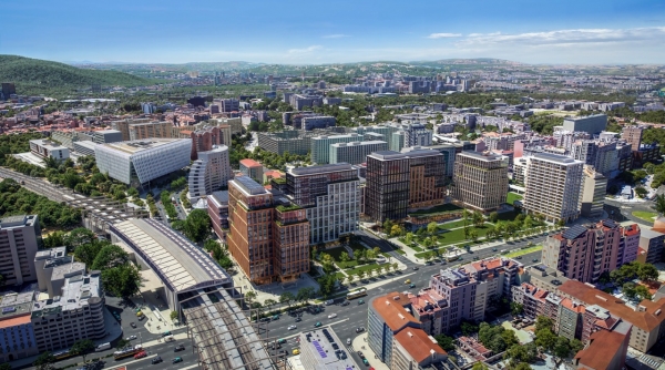 SANJOSE Portugal construira 6 b&acirc;timents embl&eacute;matiques &agrave; Entrecampos, Lisbonne