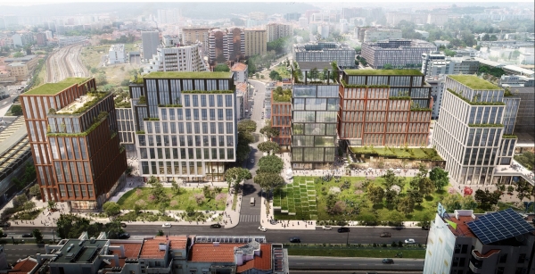 SANJOSE Portugal construira 6 b&acirc;timents embl&eacute;matiques &agrave; Entrecampos, Lisbonne