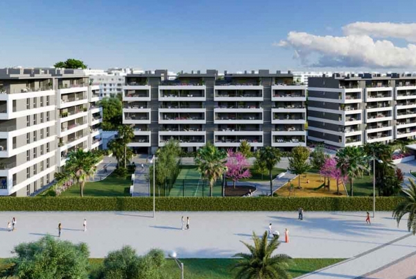 Cartuja I construir&aacute; o Residencial Habitat Alvareda em Dos Hermanas, Sevilha
