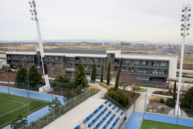 RESIDENCE OF REAL MADRIDS FARM TEAM IN THE SPORTS CITY OF VALDEBEBAS