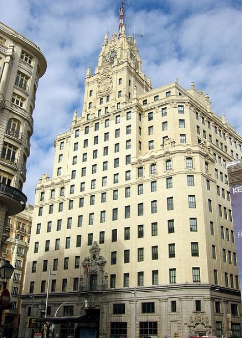 Sanjose rehabilitar� el edificio de la Fundaci�n Telef�nica ubicado en el n� 28 de la Gran V�a de Madrid