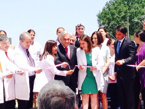 Inauguraci�n Hospital de La Florida en Santiago de Chile
