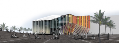 Sanjose construir� el Centro Polivalente y Biblioteca Comarcal del Cabildo de Fuerteventura del Gran Tarajal