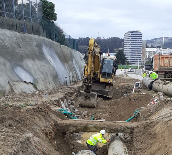 SANJOSE vai realizar as obras de tubagens do Depósito de Monte Mero no Troço Parque Ofimático - Avenida de Monelos, na Corunha