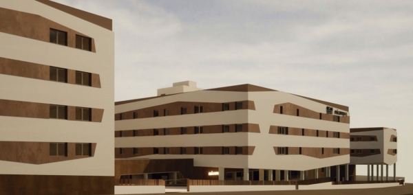 SANJOSE construir la Residencia de Estudiantes Domo en La ora, Murcia