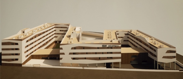 SANJOSE construir la Residencia de Estudiantes Domo en La ora, Murcia