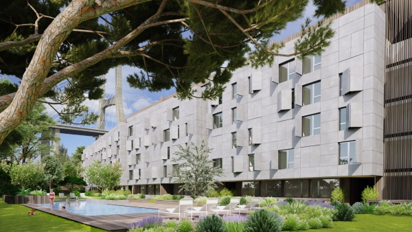 Construtora Udra vai construir o edifício de habitação Pines Urban Resort, em Lisboa (Portugal)