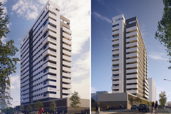 SANJOSE construira le Résidentiel Torre Arenal à Palmas Altas, Séville
