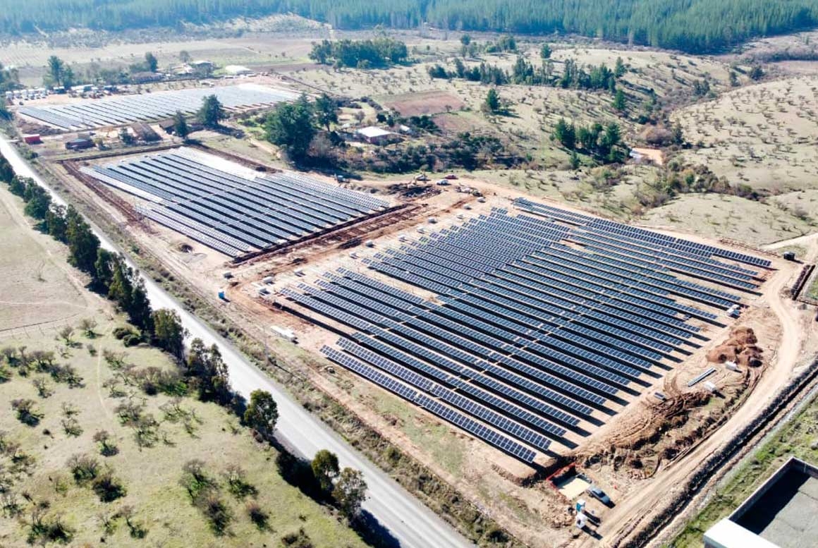 CENTRALE PHOTOVOLTAÏQUE DE 3 MW CAUQUENES, RÉGION DU MAULE