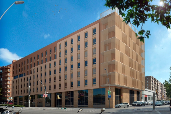 SANJOSE will Build Livensa BCN Paralelo Student Residence in Barcelona