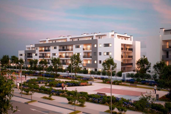 Cartuja I. construir el Residencial Azaire Gines, Sevilla