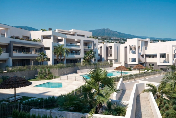 SANJOSE construir el Residencial Vanian Gardens IV en Estepona, Mlaga