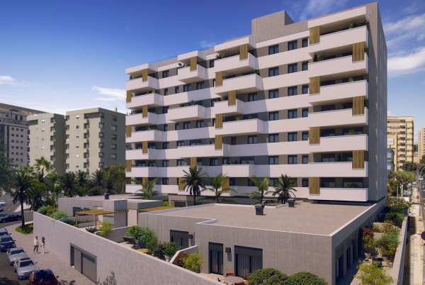 SANJOSE construir el Residencial Agama en Santa Cruz de Tenerife