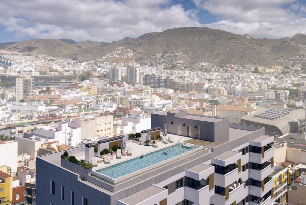 SANJOSE construir el Residencial Agama en Santa Cruz de Tenerife