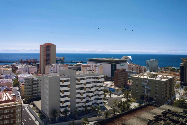 SANJOSE construir el Residencial Agama en Santa Cruz de Tenerife