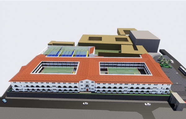 SANJOSE Per construir la nueva Institucin Educativa Glorioso Colegio Nacional de Ciencias del Distrito de Cusco 