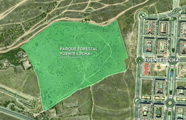 SANJOSE construira le Parque Forestal de Fuente Lucha Nodo de Hábitats à Alcobendas, Madrid