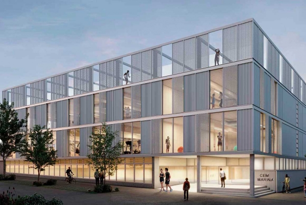 SANJOSE réalisera le Lot 2 des travaux dextension du Polideportivo Municipal CEM la Marina à Barcelone