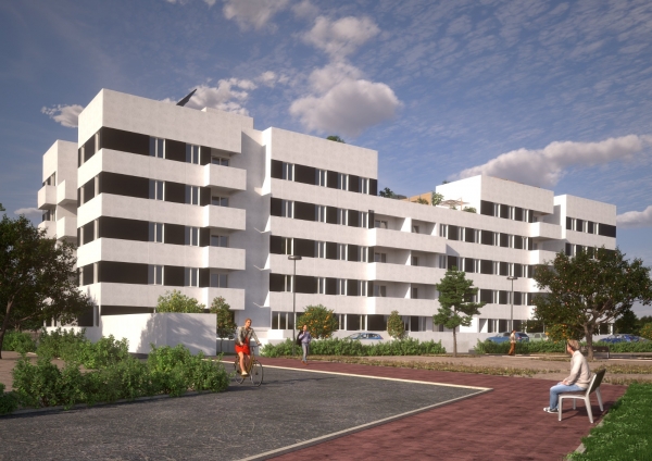 Cartuja I. construir el Residencial Guayaquil en Sevilla