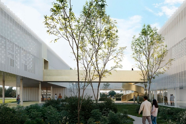 SANJOSE vai construir o Hospital de Simulação e um estacionamento para a Faculdade de Ciências da Saúde e da Vida, no Campus de Bormujos da Universidad CEU Fernando III, em Sevilha