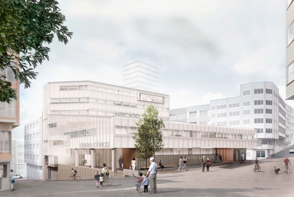 SANJOSE irá reabilitar e habilitar para novos usos o Mercado Santa Lucía de A Coruña