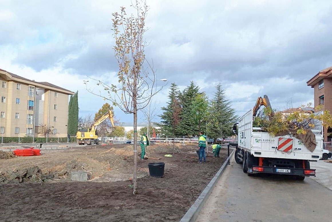 RENATURALIZACIÓN DE 4 PLAZAS PÚBLICAS EN SEGOVIA
