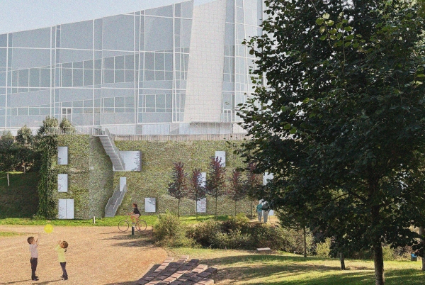 SANJOSE will Build a Multifunctional Building within the Stage Structure in the Garden of the City of Culture Theater of Galicia, Santiago de Compostela