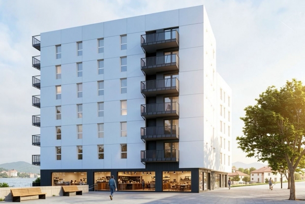 EBA will Build the First Public Protected Housing Development on Zorrotzaurre Island in Bilbao
