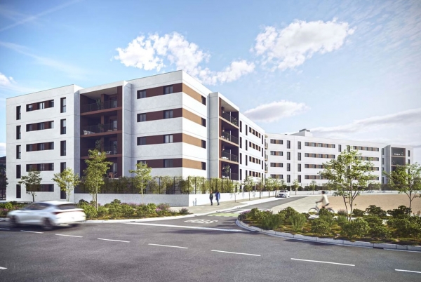 A SANJOSE ir&aacute; construir o complexo habitacional Aljafe, em Sarago&ccedil;a