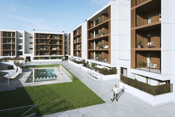 A SANJOSE ir&aacute; construir o complexo habitacional Aljafe, em Sarago&ccedil;a