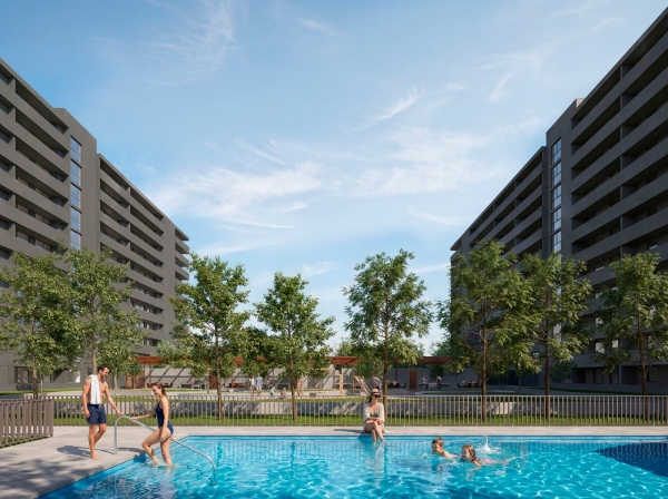 A SANJOSE Chile ir&aacute; construir o complexo habitacional Ama Quillayes, em La Florida, Santiago do Chile