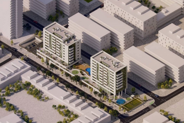 A SANJOSE ir&aacute; construir o Complexo Habitacional Fuji em Sevilha