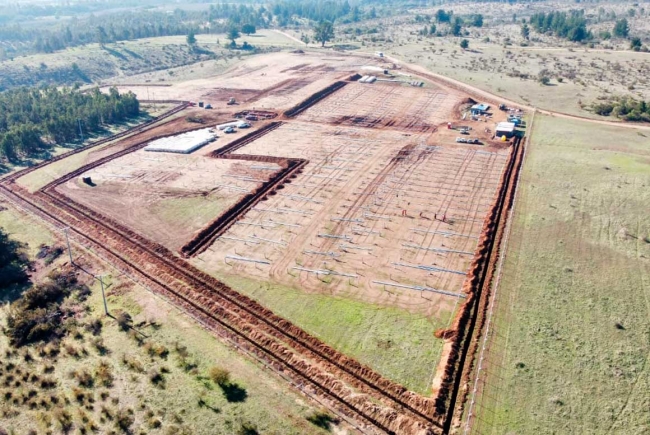 CENTRALE PHOTOVOLTAÏQUE DE 3 MW RETULEMUS, RÉGION DU MAULE