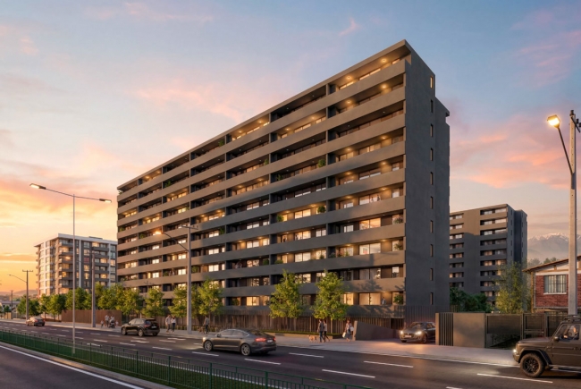 COMPLEJO RESIDENCIAL AMA QUILLAYES EN LA FLORIDA, SANTIAGO DE CHILE
